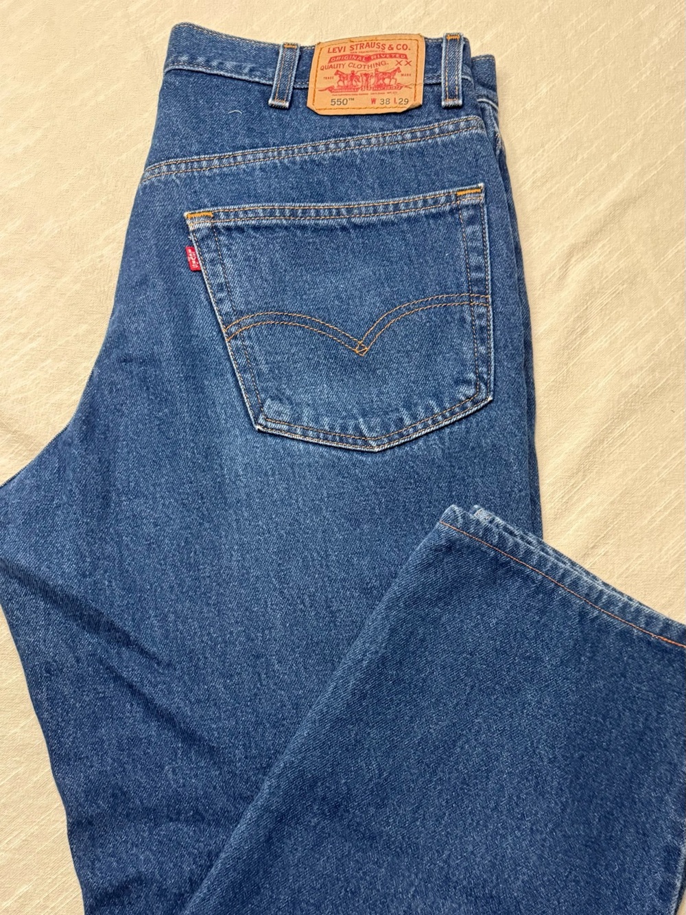 Levi's Dark Blue  Jeans Size 38 x 29
